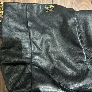 Coach purse leather black